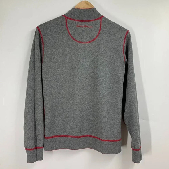 Tommy Bahama Men's Relax Reversible Cotton Long Sleeve Pullover Sweatshirt‎ SZ S - Picture 4 of 15